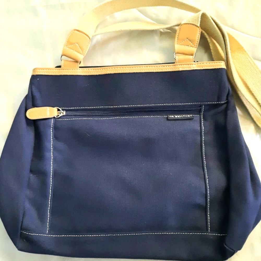 Vintage TR Bentley Blue Tote Bag- NWOT